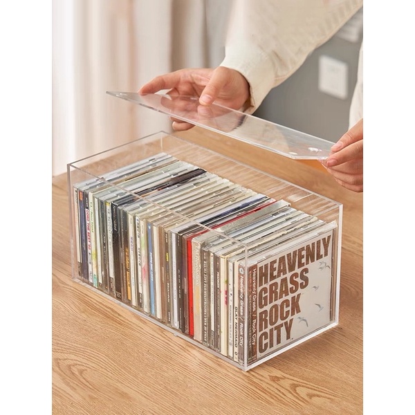 Hộp trong suốt Đựng CD nhạc Kpop,Pop,…phù hợp CD nhật BTS, …