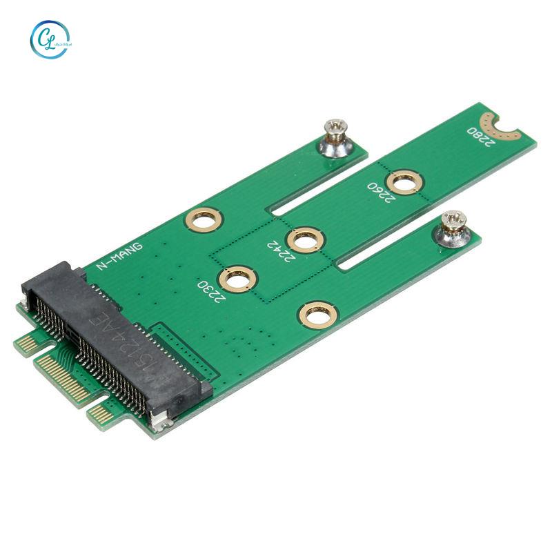 Thẻ chuyển đổi giao diện Msata Mini PCI-E 3.0 Ssd sang Ngff M.2 B