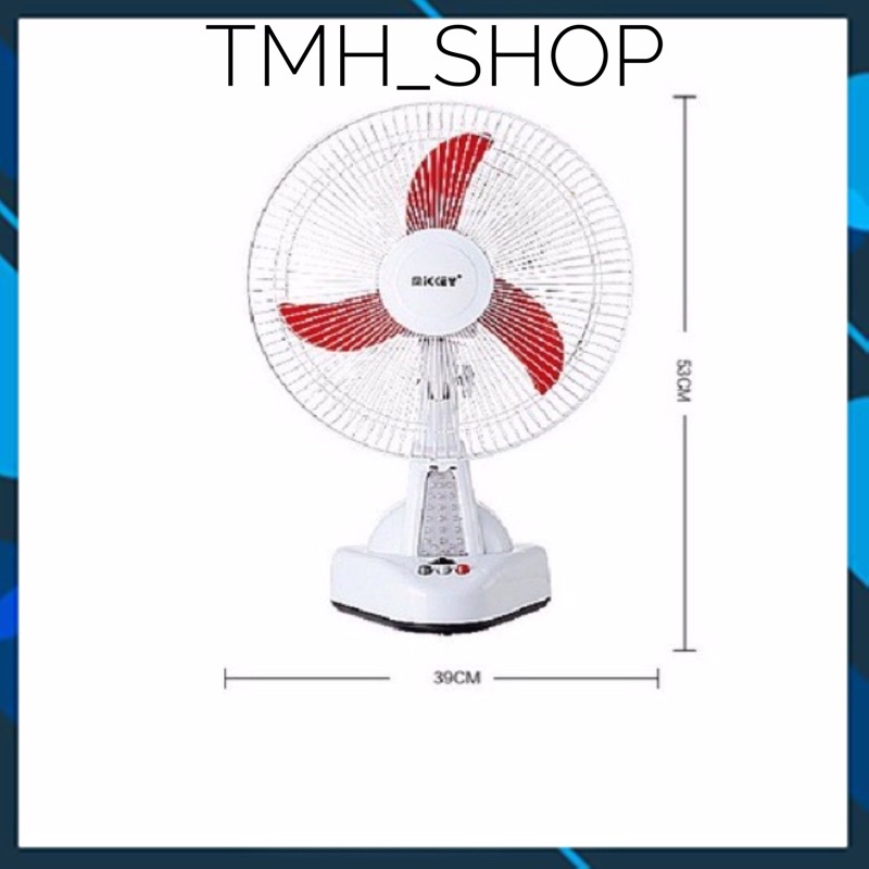 Quạt Tích Điện , Quạt Mickey Có Đèn 12V 2 Ác Quy