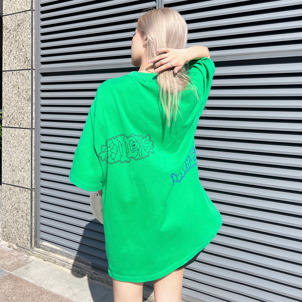 NRVP Áo Thun Cotton Tay Ngắn Cổ Tròn Màu Trơn Thời Trang Dành Cho Nữ