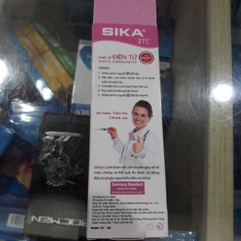 Nhiệt Kế Điện Tử SIKA Đo Chính Xác Nhiệt Độ Cơ Thể
