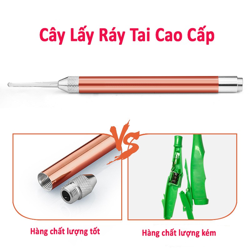 Bộ Lấy Ráy Tai Có Đèn Soi Chuyên Nghiệp