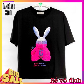 Áo thun UNISEX in logo tay lỡ form rộng