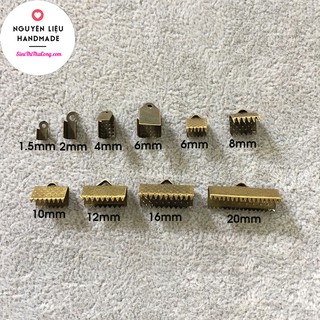 Các loại nẹp xi đồng
