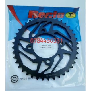 Dĩa exciter 135/sirius xăng cơ recto, size 40, laser 01