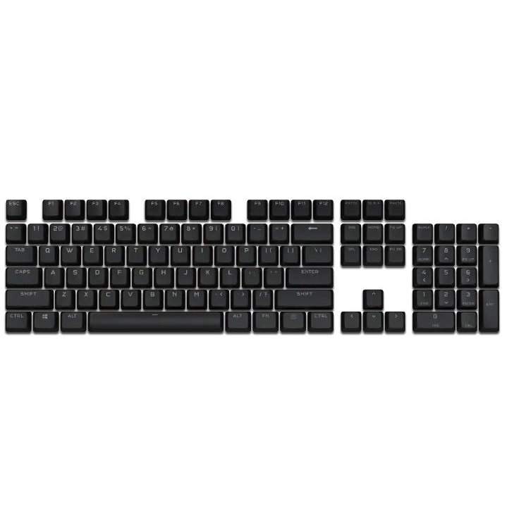 Bộ nút thay thế Corsair Keycap PBT Double-Shot PRO Onyx Black