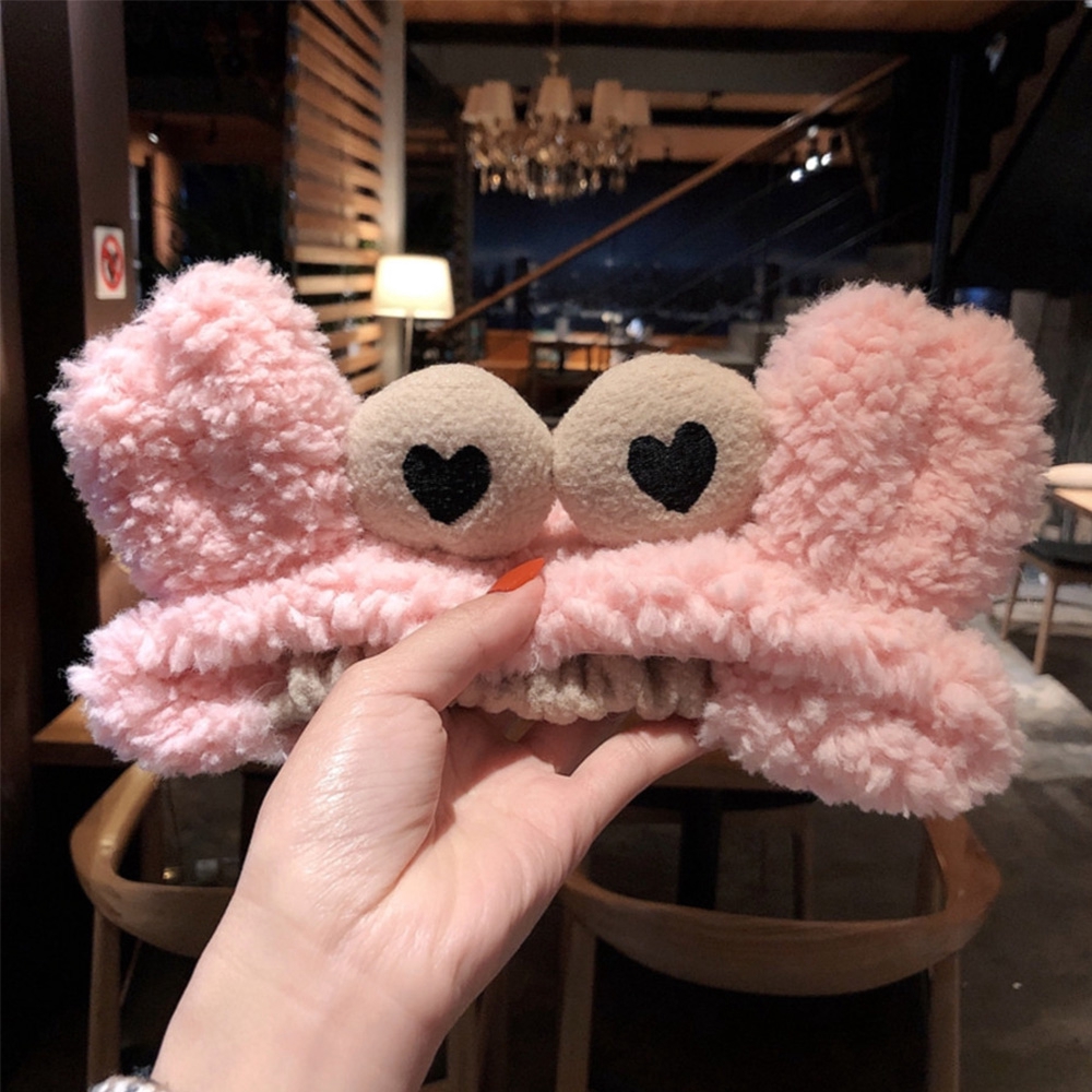 Băng đô cài tóc trang trí hình cua dễ thương đáng yêu