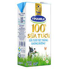 SỮA TƯƠI VINAMILK KHÔNG ĐƯỜNG 1L (SIÊU GIẢM GIÁ )