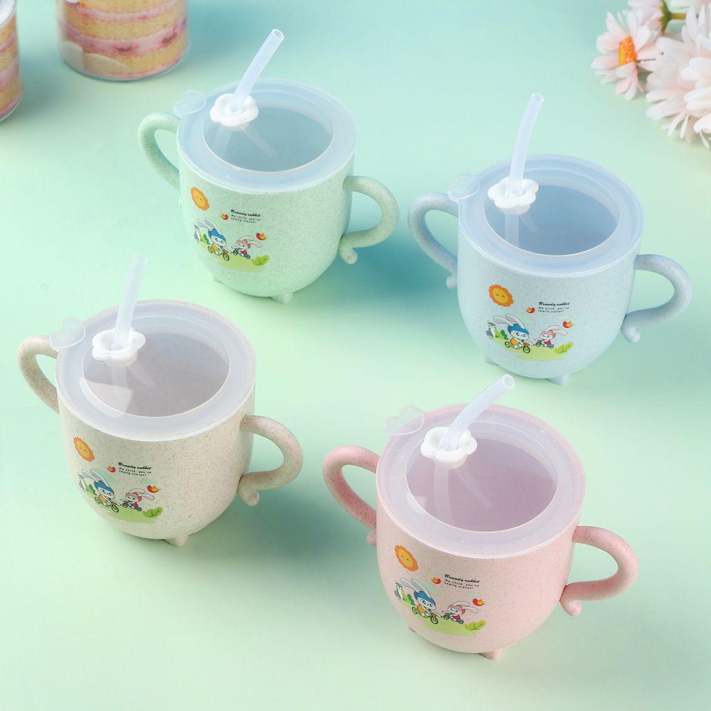 Bình Uống Nước Có Ống Hút Chống Rơi Cho Bé