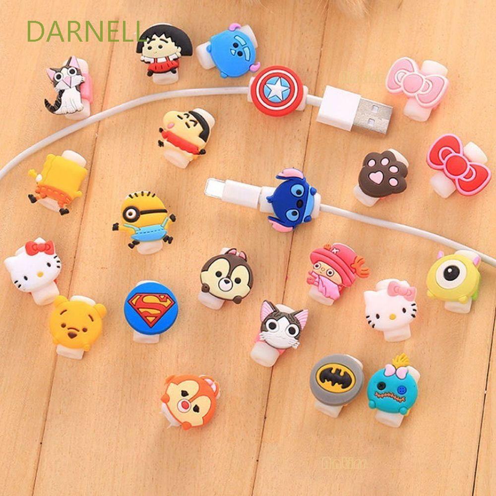 Phụ kiện bảo vệ dây cáp sạc kiểu hoạt hình dễ thương