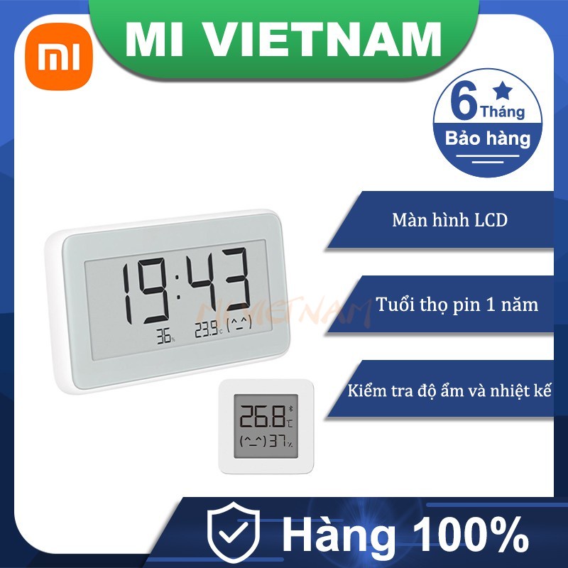 Xiaomi Mijia Ẩm kế điện tử thông minh Electronic Thermometer Hygrometer Pro/Xiaomi Mijia Thermometer 2