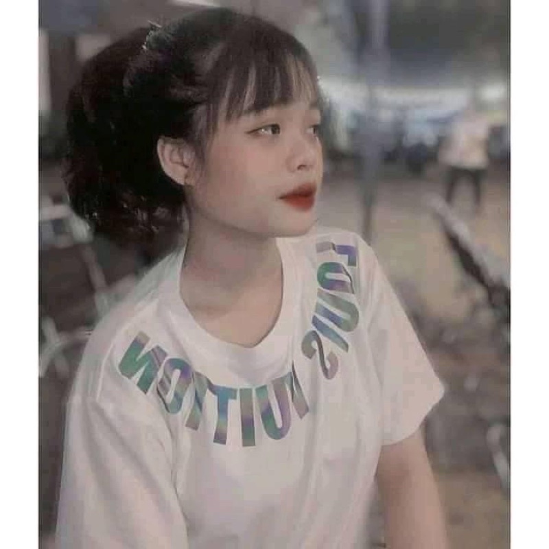 [ Rẻ vô địch ] Áo cotton tay lỡ unisex phản quang bảy màu Louis