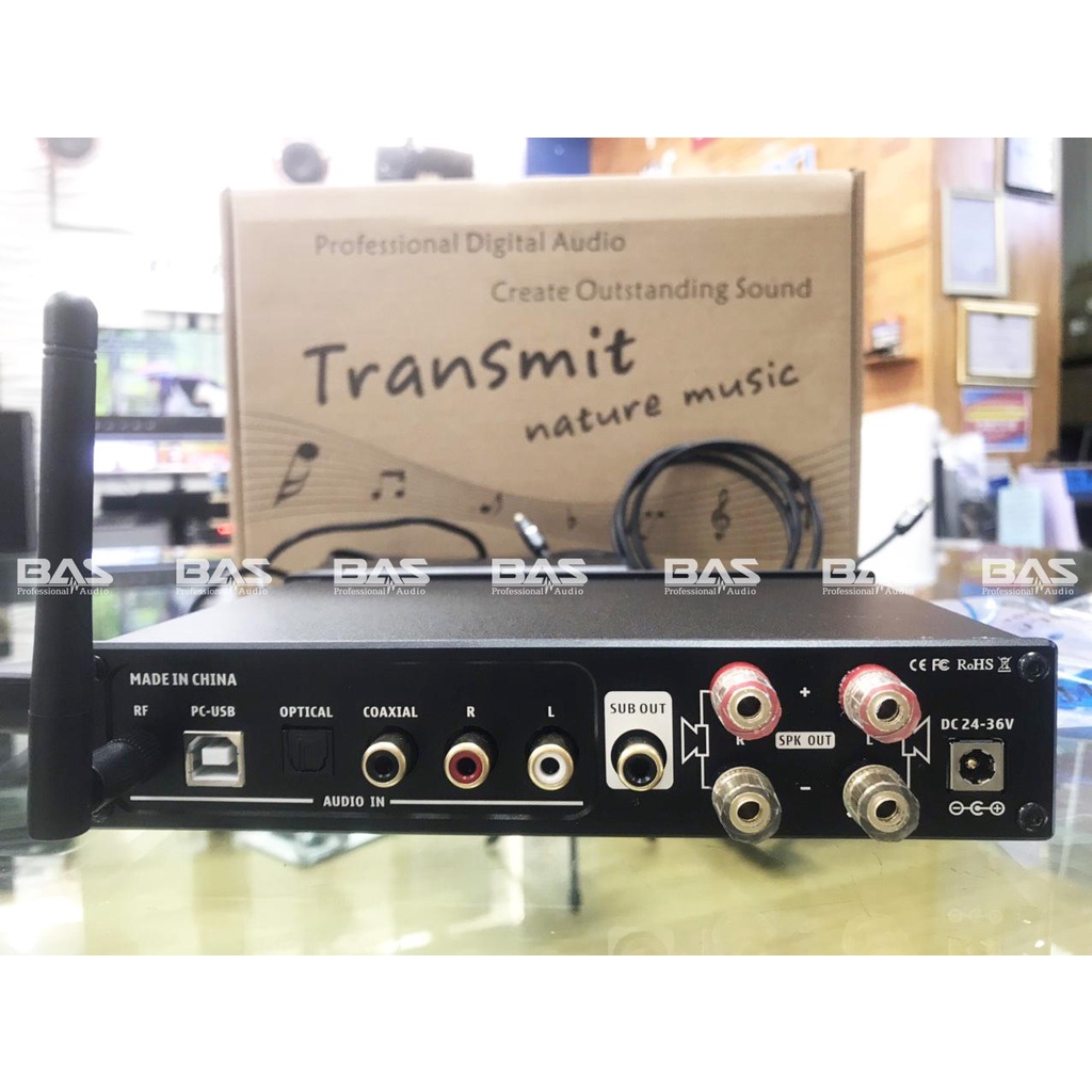 Amply tích hợp giải mã Suca Audio DA 2120C, amly liền DAC phù hợp với mọi dàn âm thanh