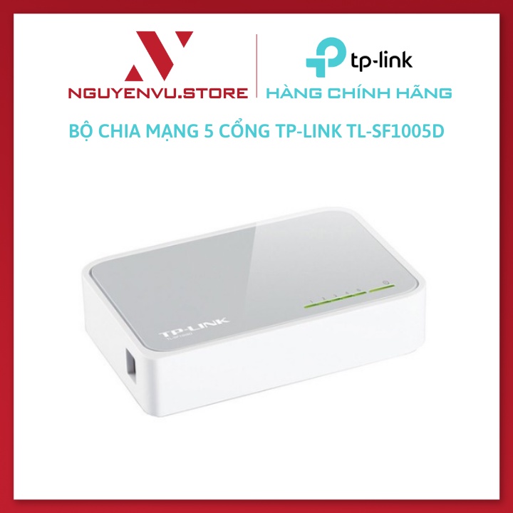 Bộ Chia Tín Hiệu Để Bàn 5 cổng TL-SF1005D 10/100Mbps - Hàng chính hãng