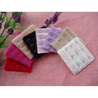 Miếng nới rộng dây áo ngực Miếng Dây Nới Áo Ngực 3 hàng 3 móc cài