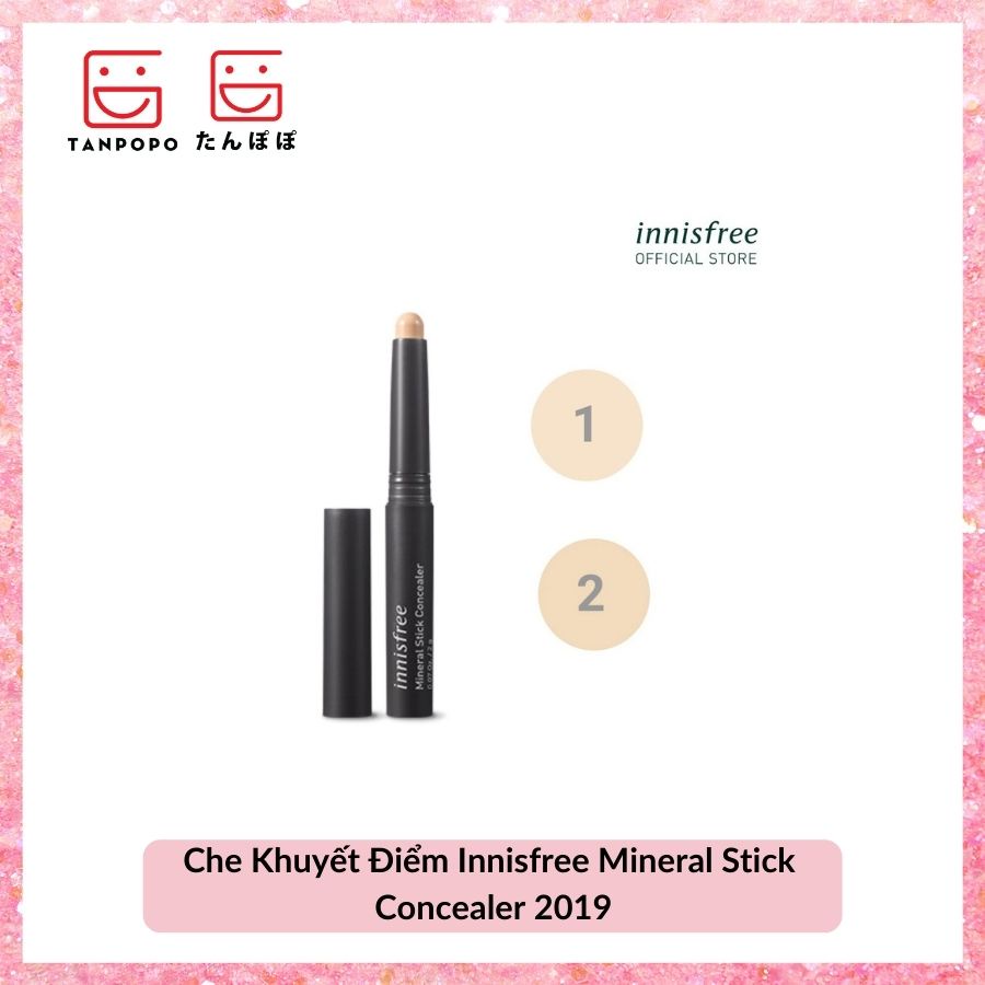 [Chính hãng][Có sẵn]Che Khuyết Điểm Innisfree Mineral Stick Concealer 2019