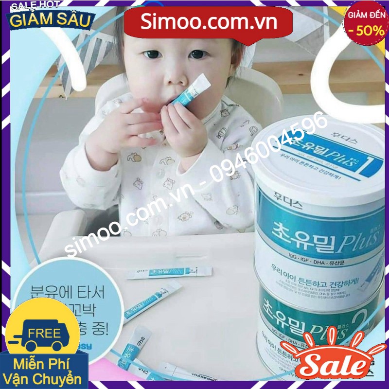 Sữa Non ILDONG Choyumeal Plus số 1, 2 nội địa Hàn Quốc (hộp 100 gói) Shop Xin phép chỉ bán Tại Hà Nội 💥 ⚡ Simoo.com.vn