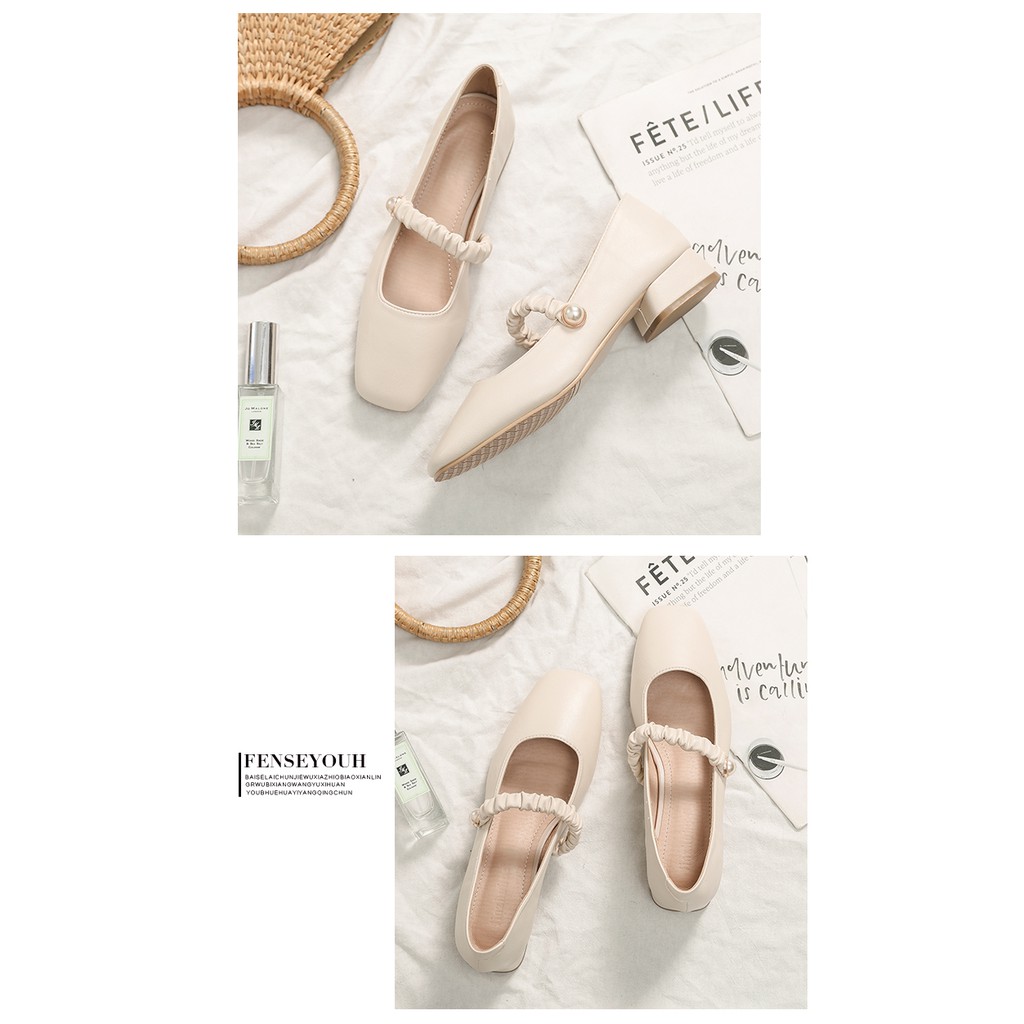 [Order] Mẫu giày Mary Jane mũi vuông điệu đà | BigBuy360 - bigbuy360.vn