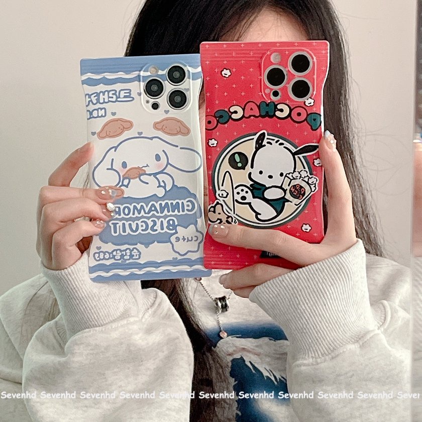 Ốp Điện Thoại Mềm Họa Tiết Hoạt Hình Cho iPhone 14 13 12 11 Pro Max X XR Xs Max 8 7 6 6s Plus SE 2020