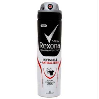 Xịt khử mùi Rexona Men Invisible Antibacterial chai 150ml