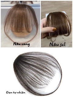 Mái thưa tóc thật móc tay