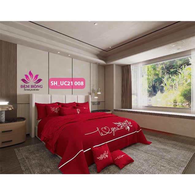 Bộ chăn ga gối Sông Hồng dòng Urban cao cấp 2021-2022