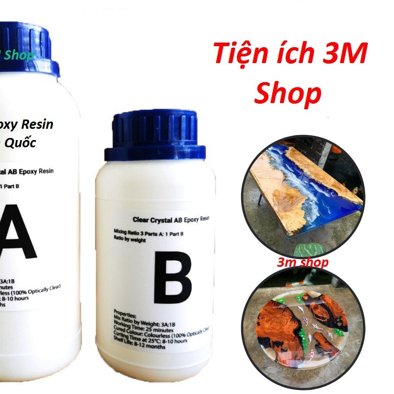 Keo Resin AB - TiệnÍch 3M Shop