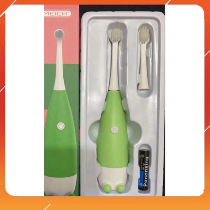 BÀN CHẢI ĐÁNH RĂNG TỰ ĐỘNG CHO BÉ DÙNG PIN (sỉ lẻ)