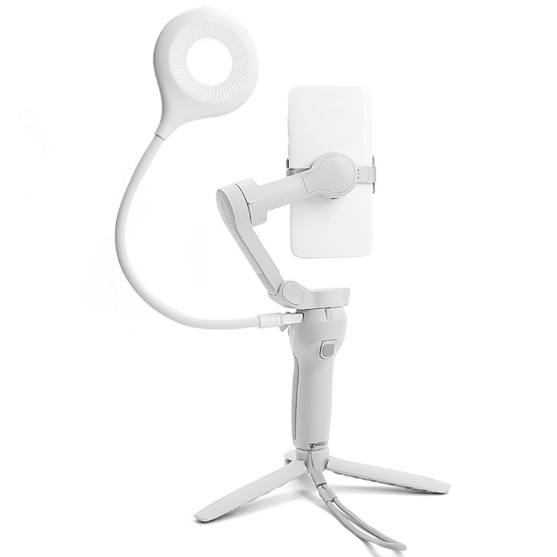 Đèn LED Tròn Xoay 360 Độ Gắn Máy Ảnh Cho OM4 OM3