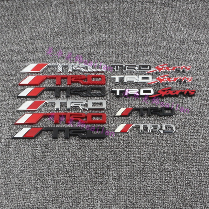 Phù Hợp Nhãn Dán Kim Loại Trang Trí Đuôi Xe Hơi toyota camry reiz ralink Asia dragon gt86 corolla