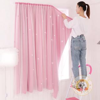 Rèm che nắng ngôi sao rỗng Rèm che nắng Rèm hai lớp