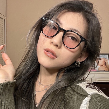 Kính Mát Gọng Vuông Màu Gradient Phong Cách Hàn Quốc Thời Trang Mùa Hè 2022