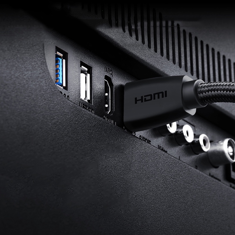Cáp HDMI 5m chuẩn 2.0 Chính hãng Ugreen 40412 hỗ trợ 3D, 4K cao cáp - Hàng chính hãng