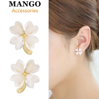 Bông tai nhựa resin hình hoa nhỏ thời trang Hàn Quốc T1320