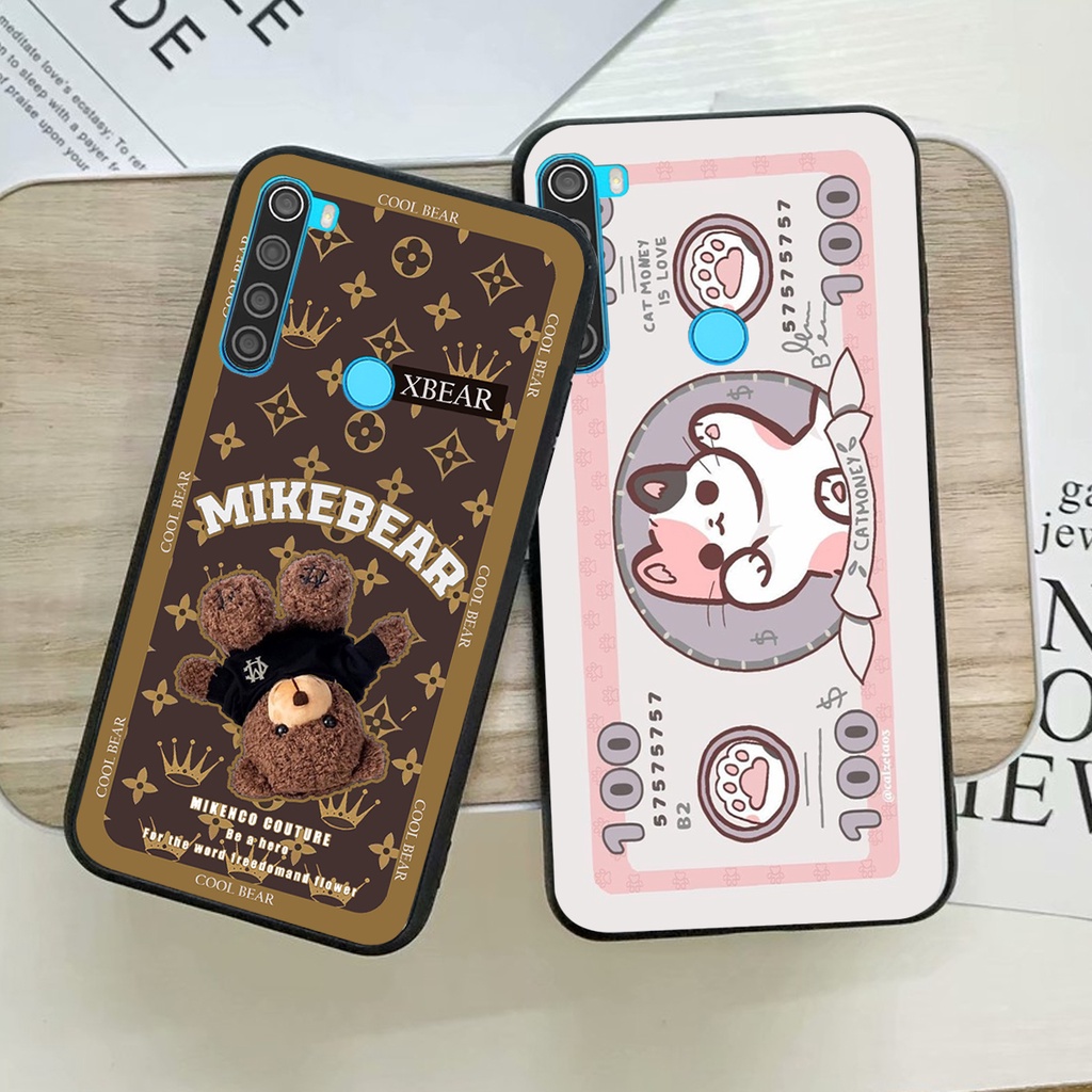 Ốp lưng Xiaomi REDMI NOTE 8 in hình cao cấp mẫu kẻ caro,mikenbe@r siêu hot
