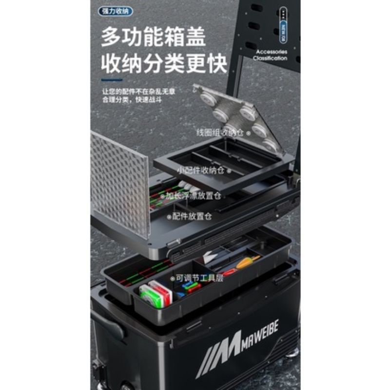 Thùng MÃ VI BỐI 36l full Đen siêu Sang