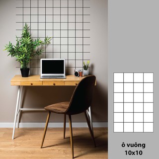 Decal gạch bông simple  trang trí  tấm 0,4x0,6m