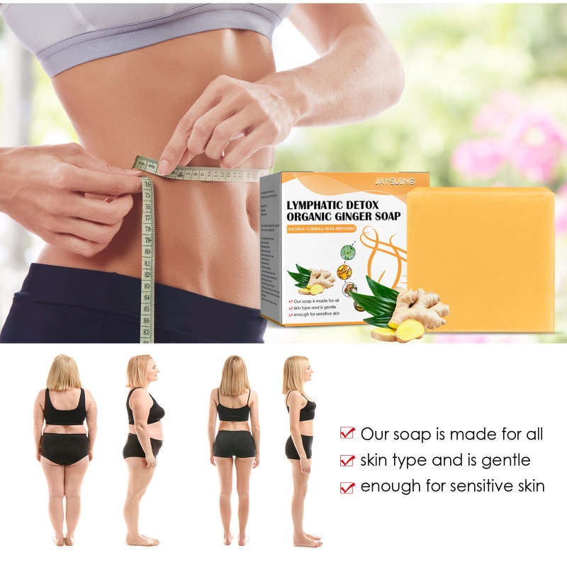 Xà Phòng brroa Vegan Tinh Chất Gừng Tự Nhiên Giúp Giảm Cân