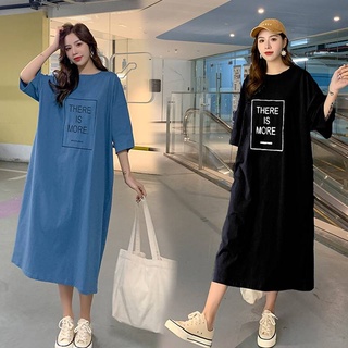 ➤Đầm Size lớn thời trang trẻ trung🔥Đầm size L-3xl thời trang trẻ trung🔥Đầm dài dáng rộng phong cách thời trang hàn quốc dành cho mẹ bầu