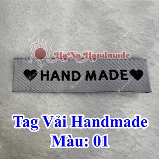 Tag vải handmade 9                       k/ cái