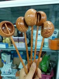 Gáo múc rượu mỹ nghệ dừa