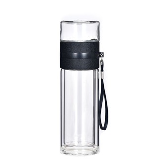 tách trà riêng với cốc thủy tinh hai lớp Trung Quốc hoa lớn của nam- công suất đơn giản kinh doanh cách nhiệt