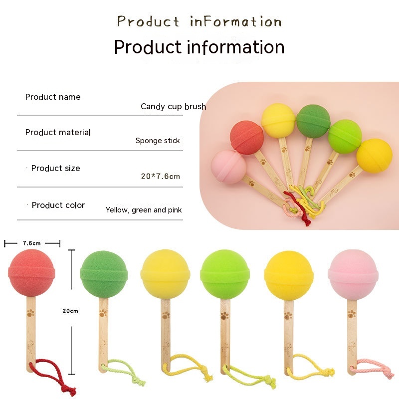 Cọ Vệ Sinh Bình Sữa Em Bé Tay Cầm Dài Tiện Dụng