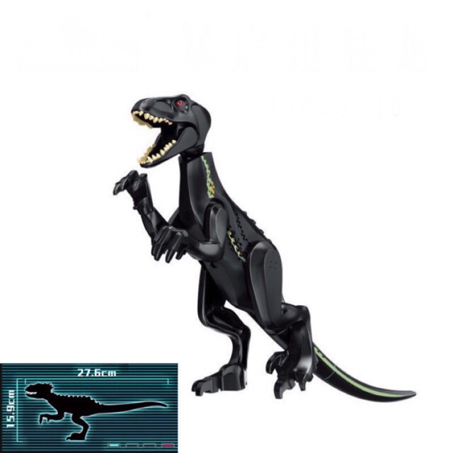 Lego khủng long - Mô hình khủng long sát thủ INDORAPTOR Jurassic World - Đồ chơi xếp hình lắp ráp sáng tạo Minifigures