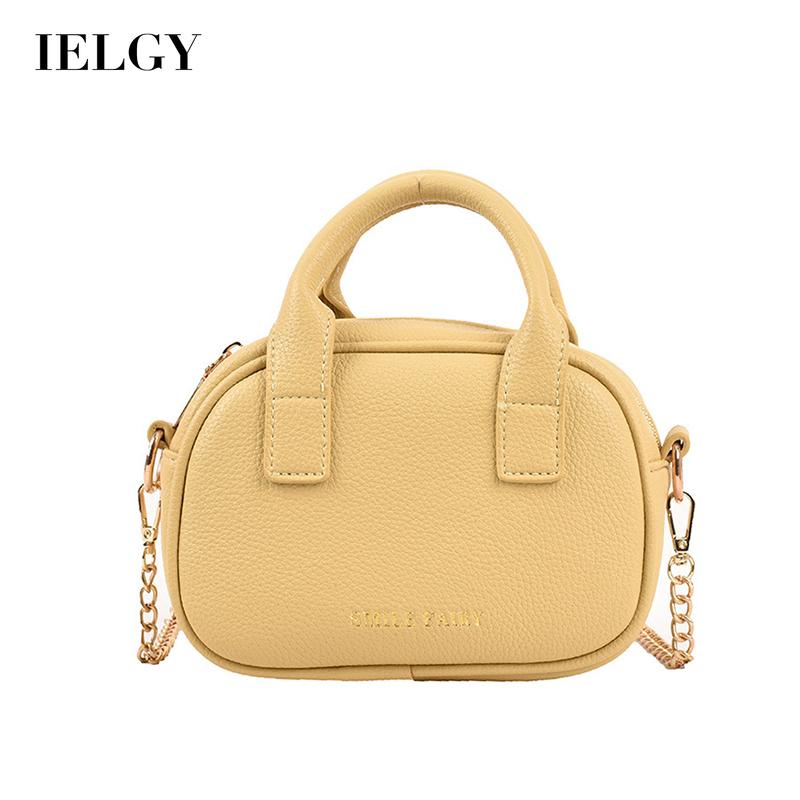 Túi Đeo Chéo Dây Xích Có Khóa Kéo Nhỏ Gọn Phong Cách Hàn Quốc Cho Nữ