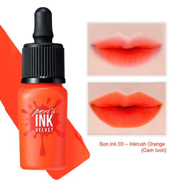 Son Kem Lì Peripera Peri Ink Velvet Tint Hàn Quốc