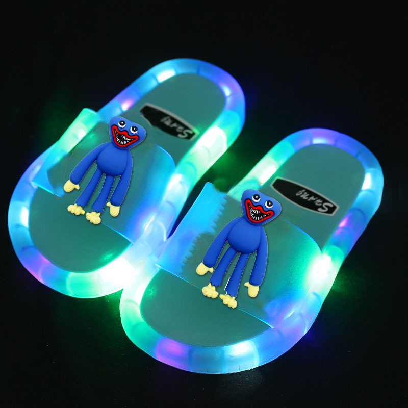 Poppy playtime Dép Hình Kỳ Lân Dạ Quang Cỡ Nhỏ Và Vừa Cho Bé