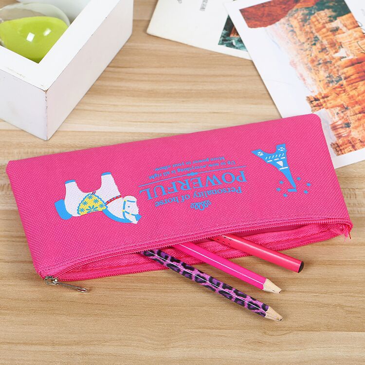 Túi đựng bút vải canvas đáng yêu