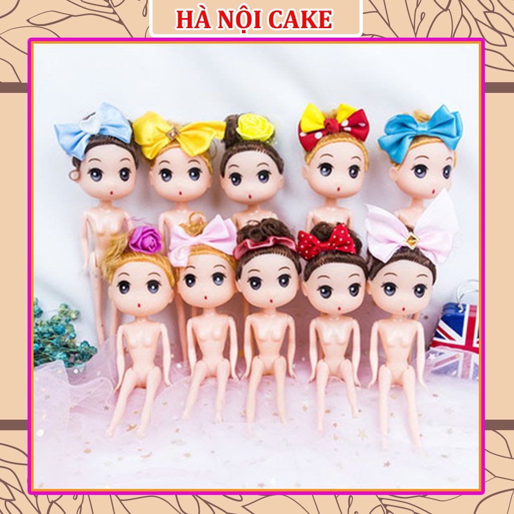 Búp Bê Chibi Hà Nội Cake Đồ Chơi Trang Trí Bánh Sinh Nhật, Trang Trí Bánh Kem