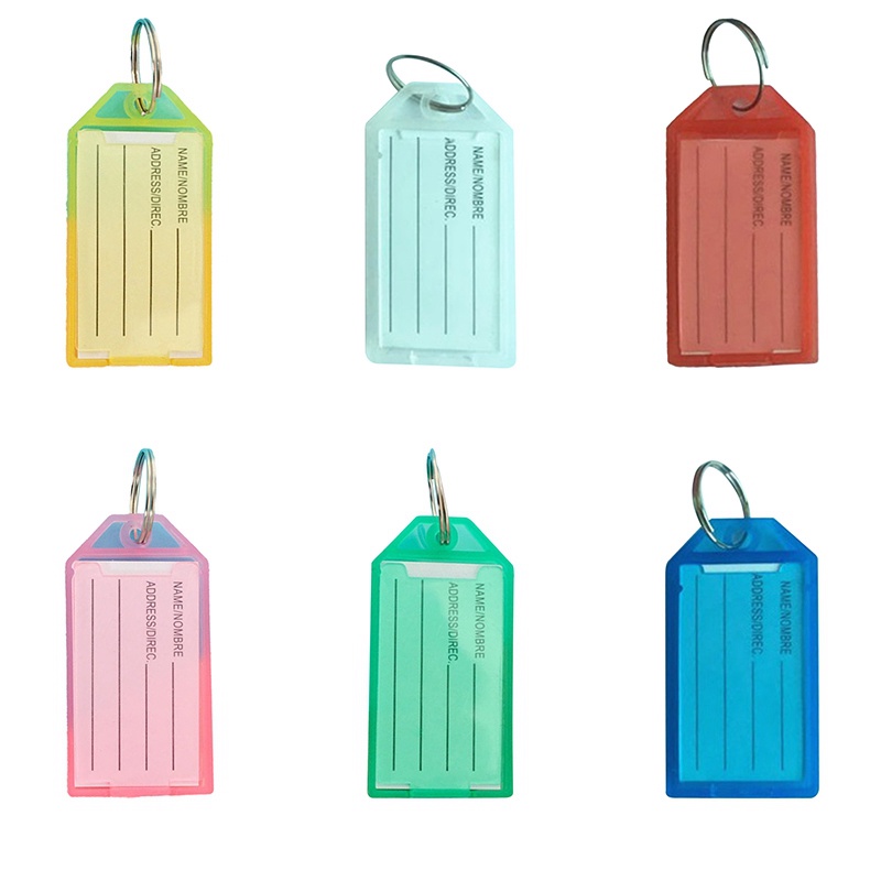 Ygt Set 40 Móc Khóa Nhựa Phân Loại Số Màu Sắc Ngọt Ngào Tiện Dụng Cho Văn Phòng / Khách Sạn